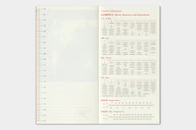 Laden Sie das Bild in den Galerie-Viewer, TRAVELER’S COMPANY - Traveler’s Notebook Regular - Monatskalender 2025