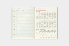 Load image into Gallery viewer, TRAVELER&#39;S COMPANY - Traveler&#39;s Notebook Passport - 2025 monthly diary