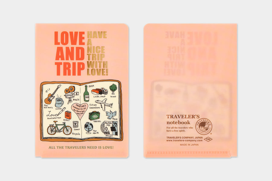 TRAVELER'S COMPANY - Traveler's Notebook Passport - 2025 Klarsichtmappe