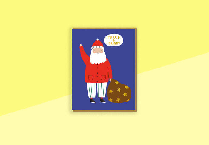 ALESS BAYLIS - Greeting Card - Merry & Bright