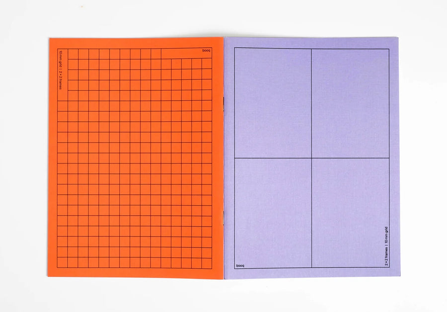 JULIE JOLIAT - Booq Notebook - Purple/Orange