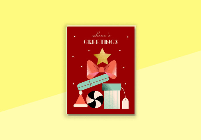 DARLING CLEMENTINE - Greeting Card - Season's Greetings