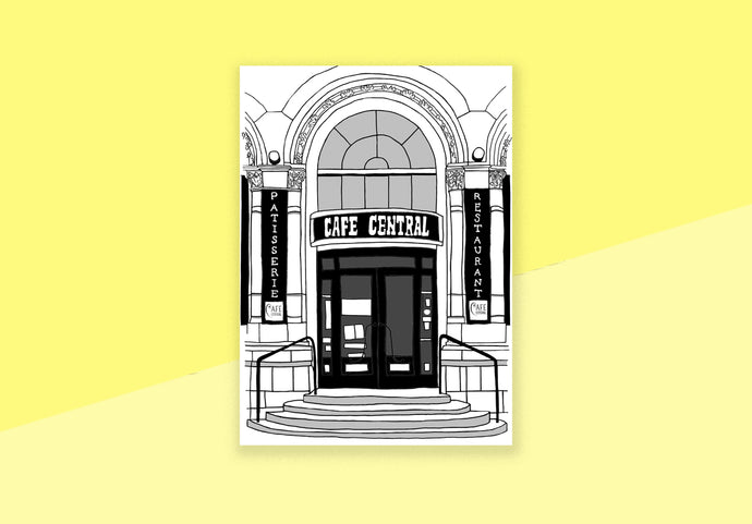 DELPHINE LÉGER - Postcard - Cafe Central