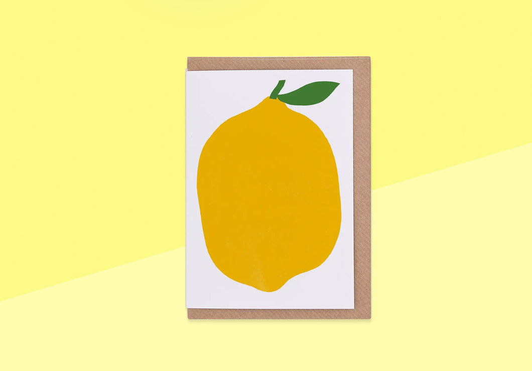 EVERMADE - Greeting Card - Big Lemon