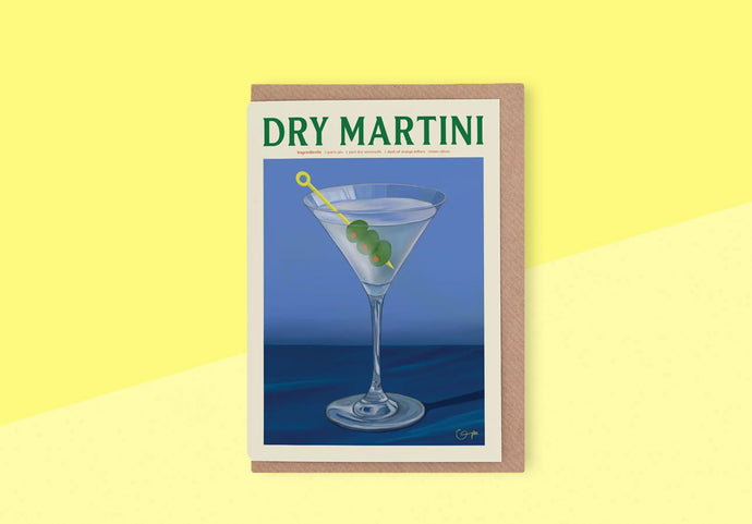 EVERMADE - Greeting Card - Dry Martini