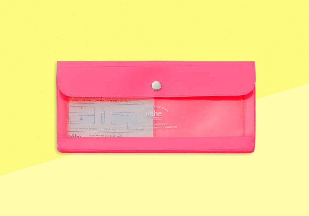 HIGHTIDE - Nähe - General Purpose Case - Wide Neon Pink