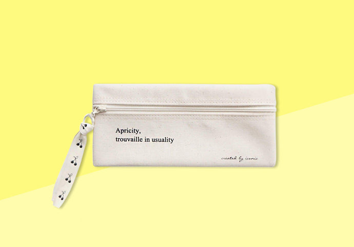 ICONIC - Cottony Pen case - Ivory