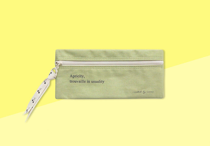 ICONIC - Cottony Pen case - Lime