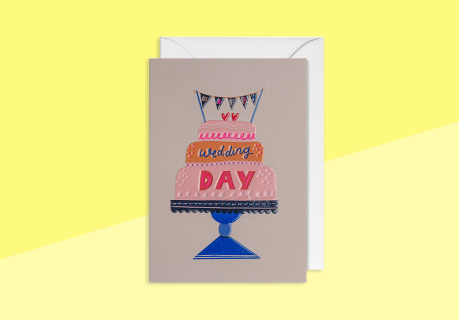 JESSICA SMITH - Greeting card - Happy Wedding Day