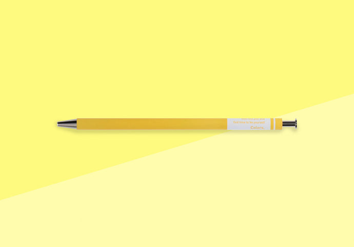 MARK'S STYLE - Gel Ball Pen - Colors - Yellow