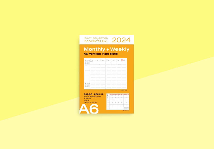 2024 Monthly Planner Refill