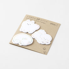 Load image into Gallery viewer, MIDORI - Sticker Sticky Notes - White Dogs