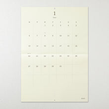 Load image into Gallery viewer, MIDORI - MD Wall Calendar 2025 Folded A2