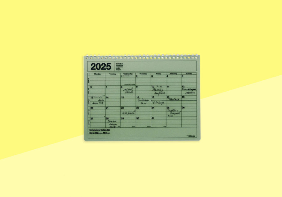 MARK'S - Notebook Calendar 2025 - S - Khaki