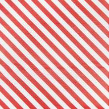 Load image into Gallery viewer, PAPER POETRY - Silk Paper - Red and white stripes