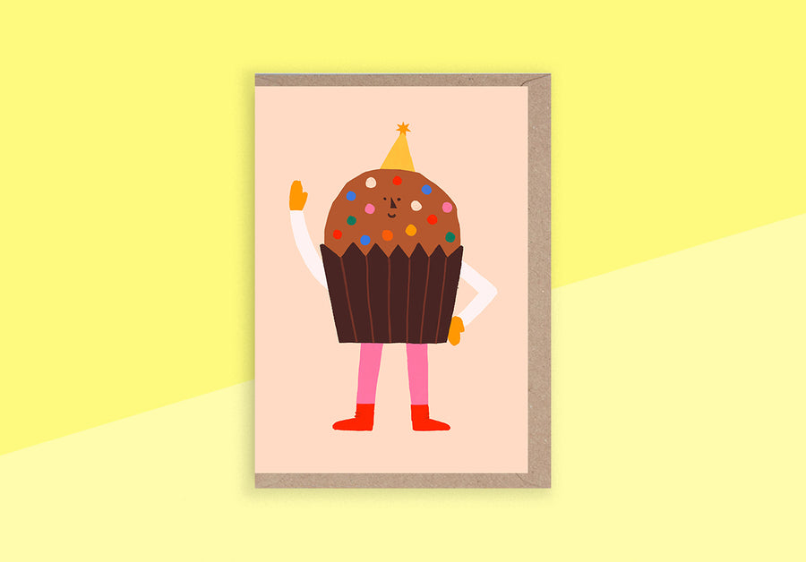 RUMBLE CARDS - Grußkarte - Cupcake