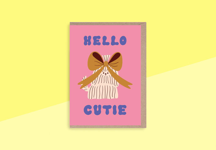 RUMBLE CARDS - Greeting card - Hello Cutie