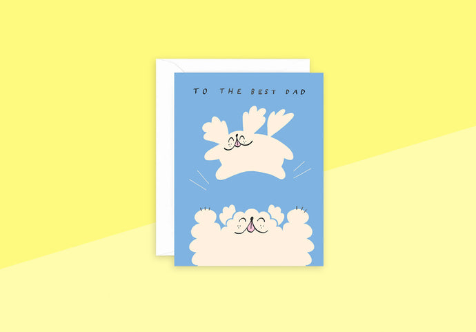 WRAP - Greeting card - To The Best Dad