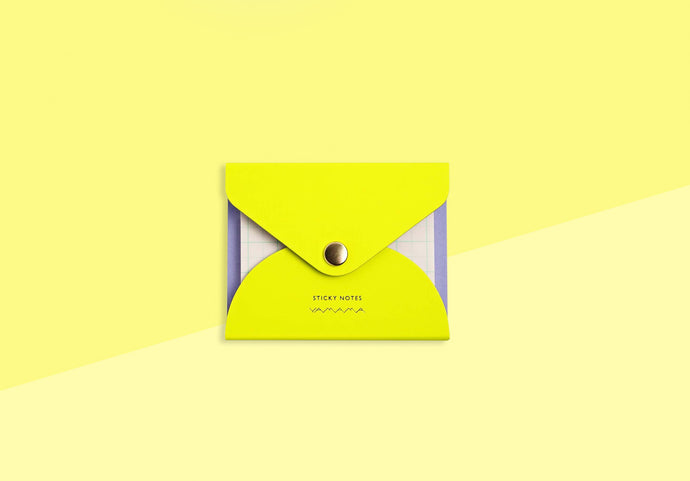 YAMAMA - Sticky Notes - Yellow + Purple