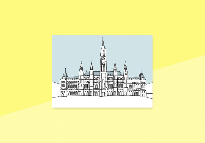 DELPHINE LÉGER - Postcard - Rathaus