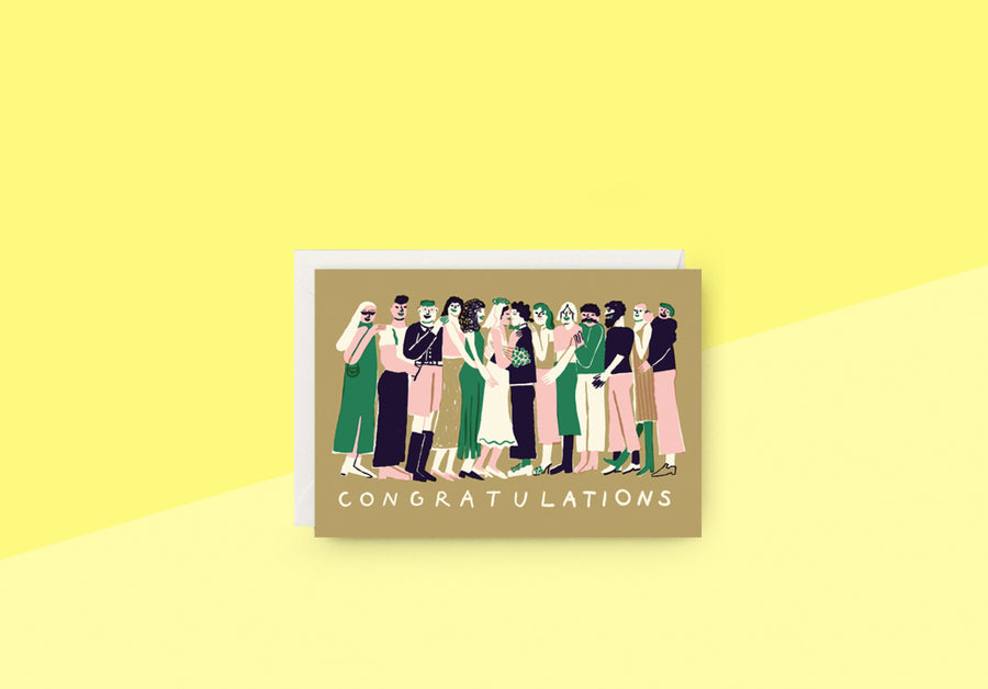 WRAP - Greeting card - Congratulations